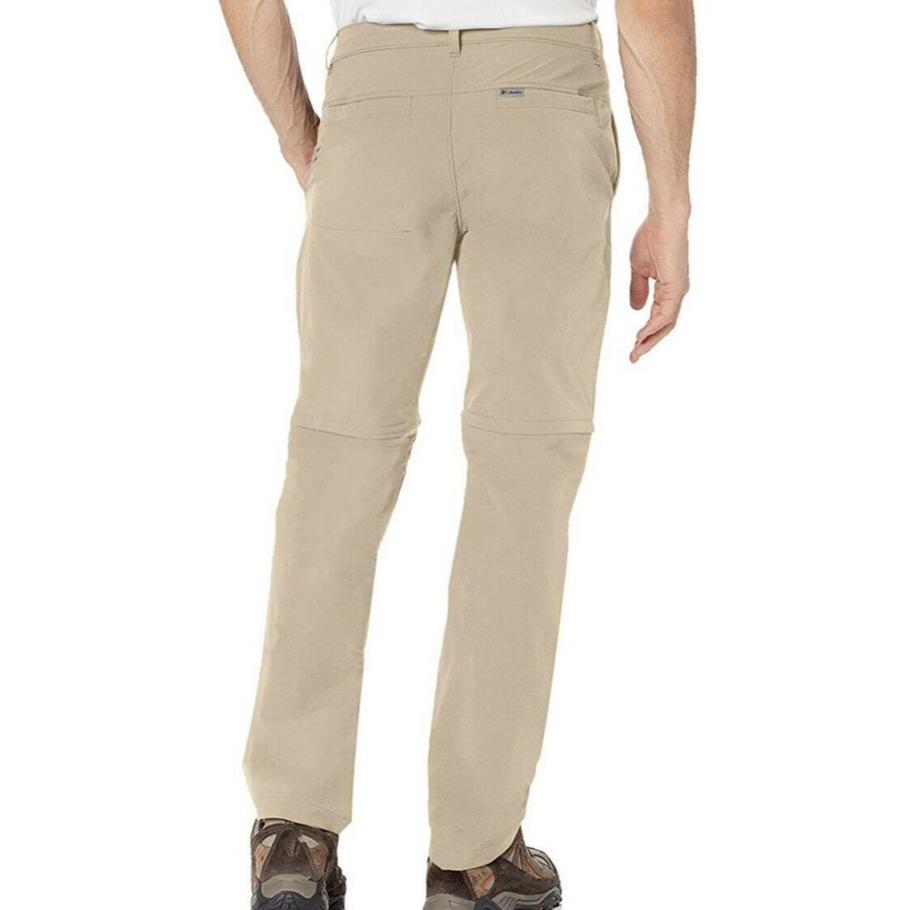 NWT Columbia Viewmont Stretch Convertible Beige Pants - 44 x 32 - Picture 3 of 10